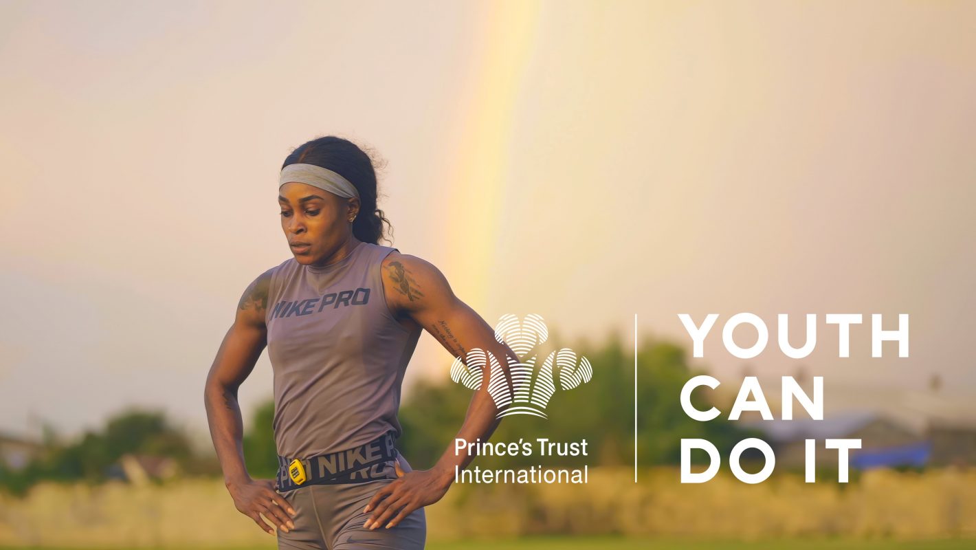 Elaine Thompson-Herah supports Prince's Trust International for International Women's Day