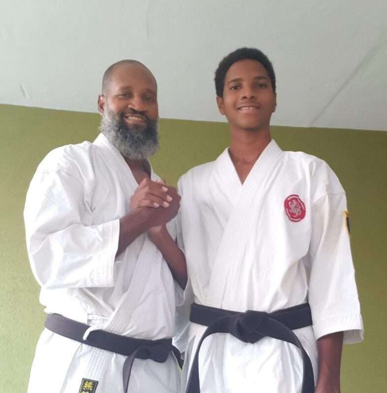 Delano and his dad Phillip