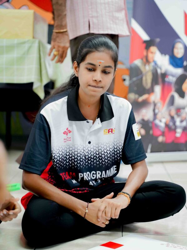 Durga during the Team programme