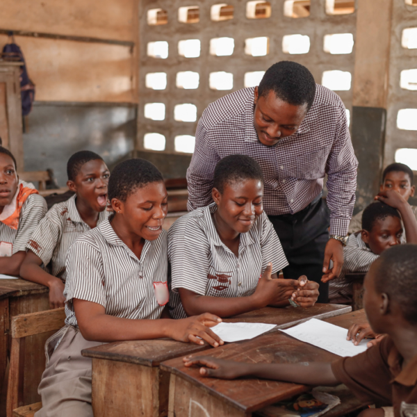 Classroom of the Skills For School Programme in Ghana