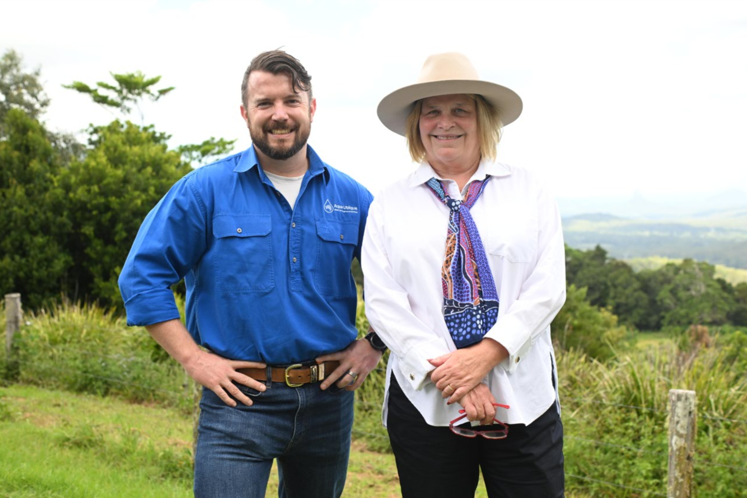 Shannon with King's Trust Australia CEO Michelle Endacott