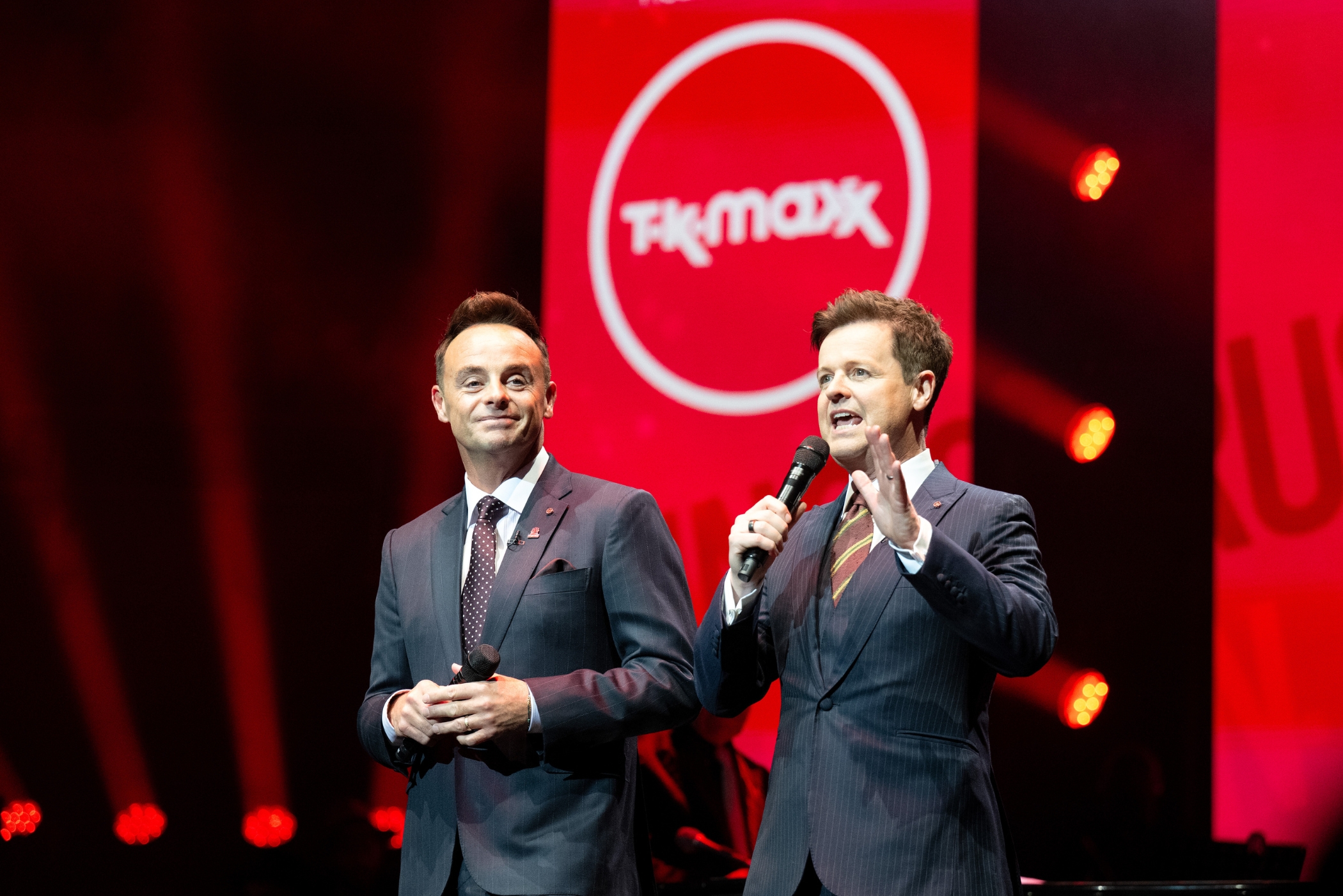 Ant and Dec on stag at the King's Trust Celebration 2026